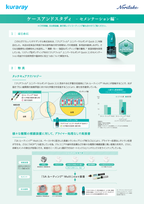 ケースアンドスタディ- セメンテーション編 -