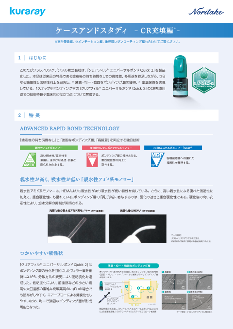 ケースアンドスタディ- CR充填編 -