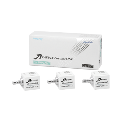 カタナ® ジルコニア ONE For IMPLANT（セレック用）